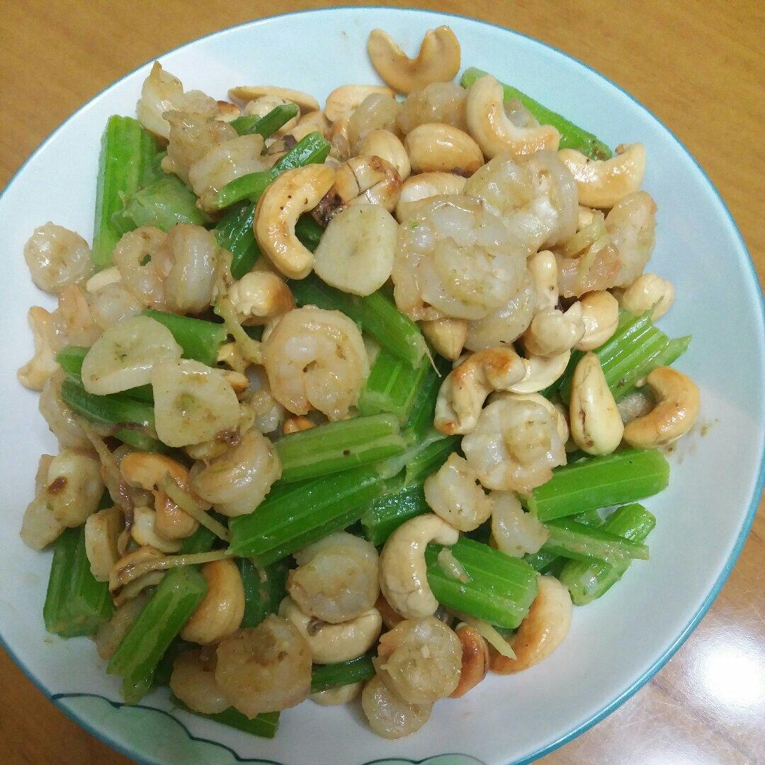腰果虾仁