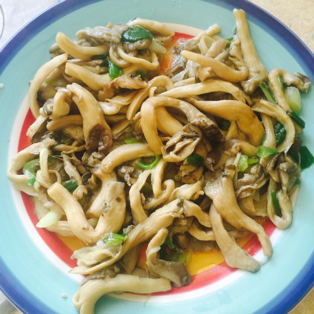 清炒平菇
