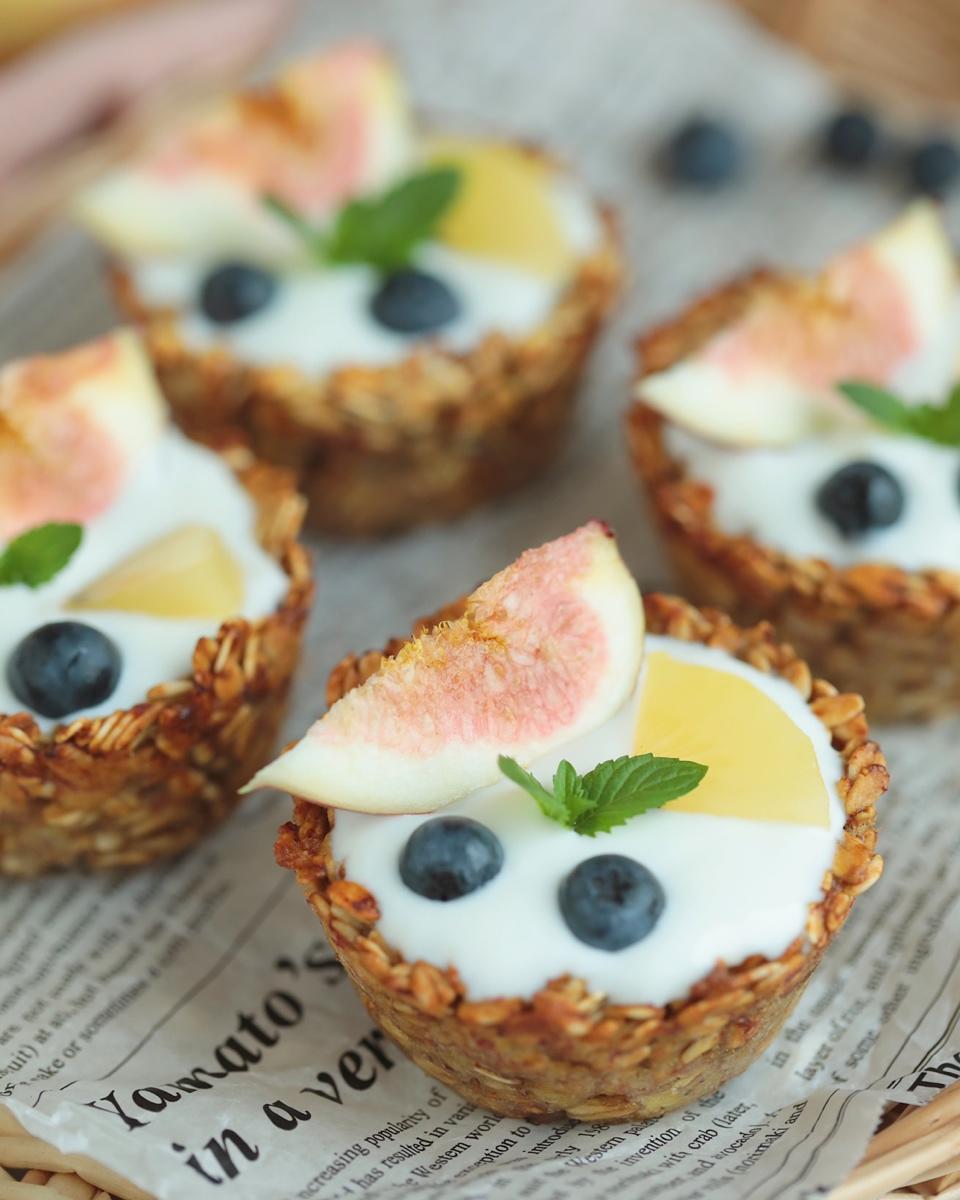 吃不胖的燕麦酸奶杯，减肥期间的甜点