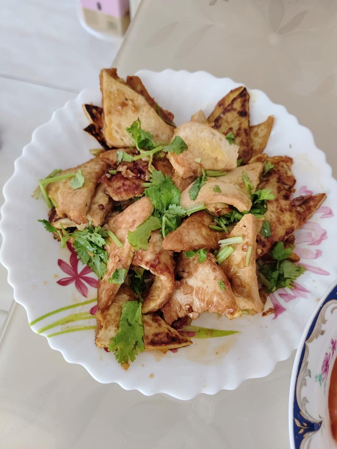 焖煎豆腐