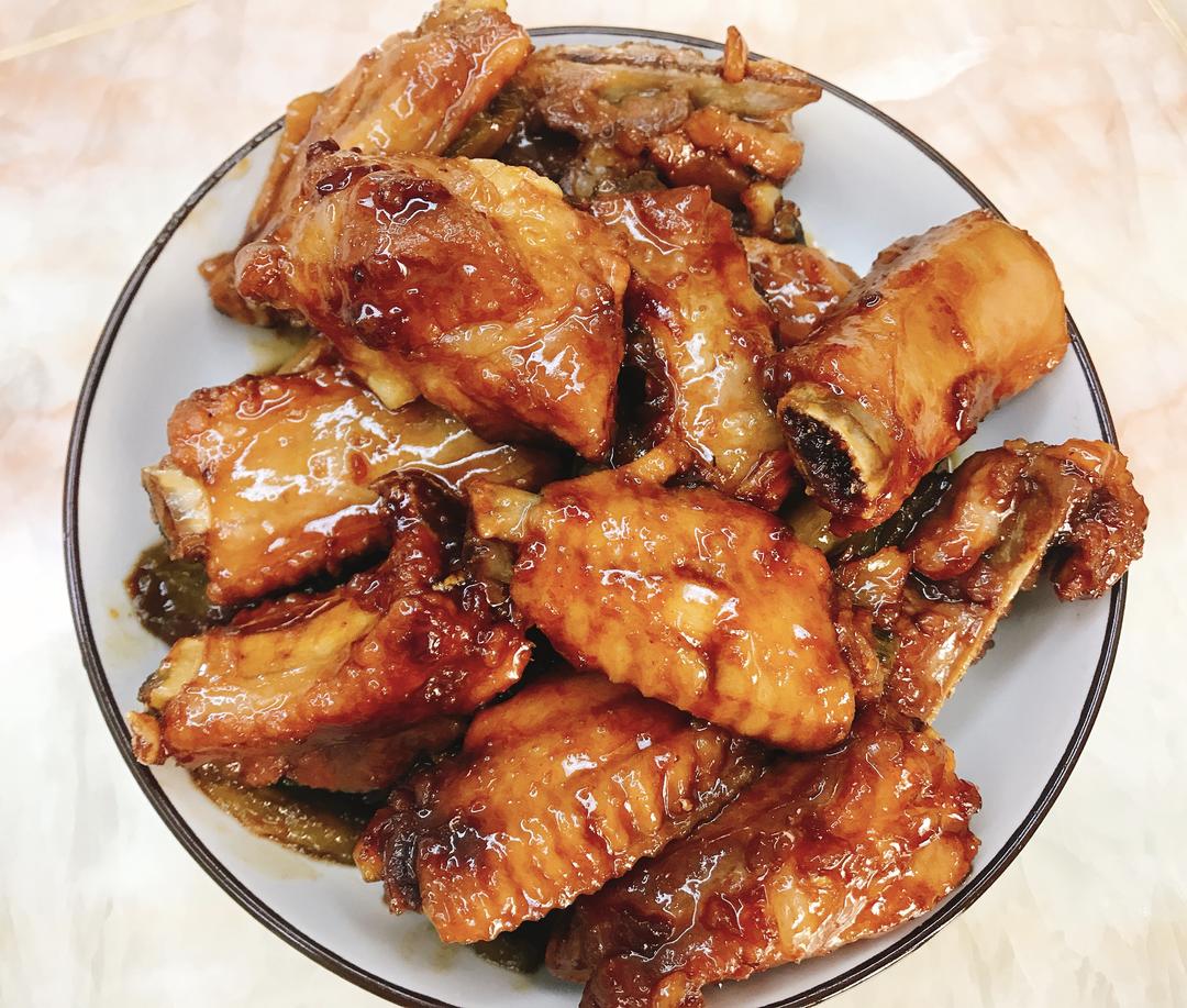 红烧排骨鸡翅的做法