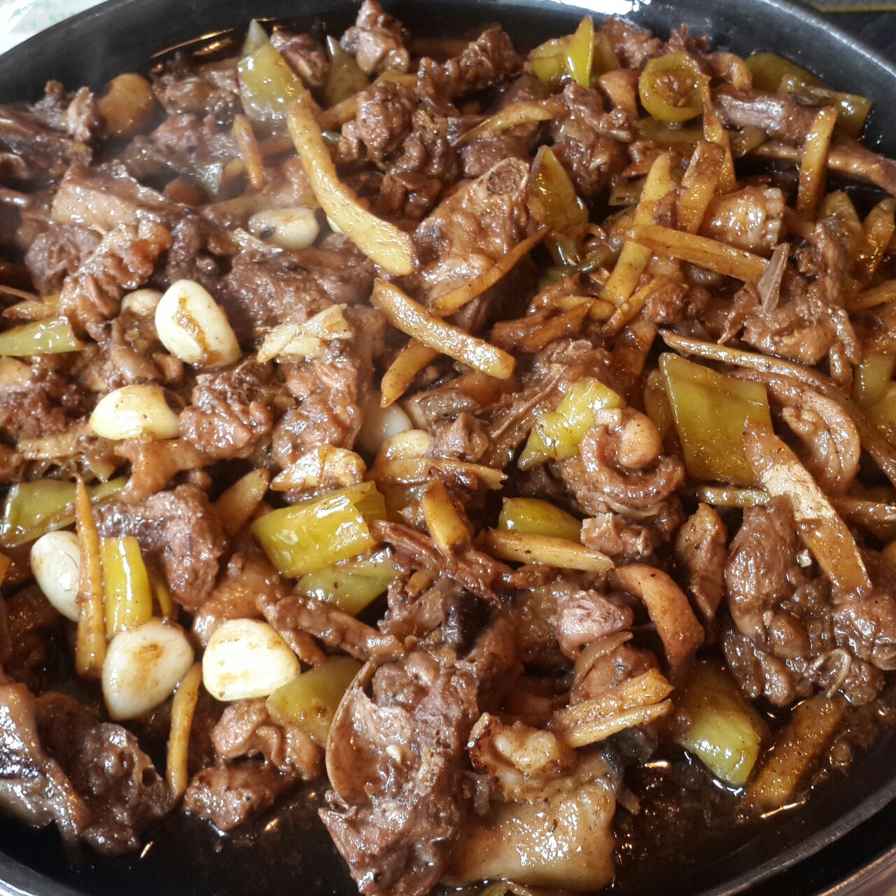 思豪宝宝做的生炒柠檬鸭