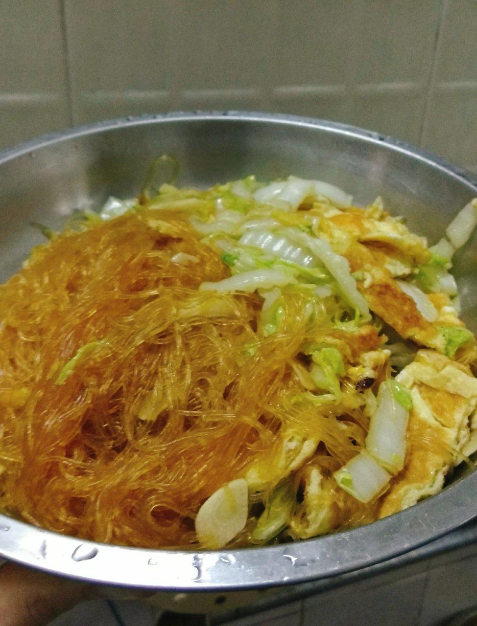 大白菜炒粉丝