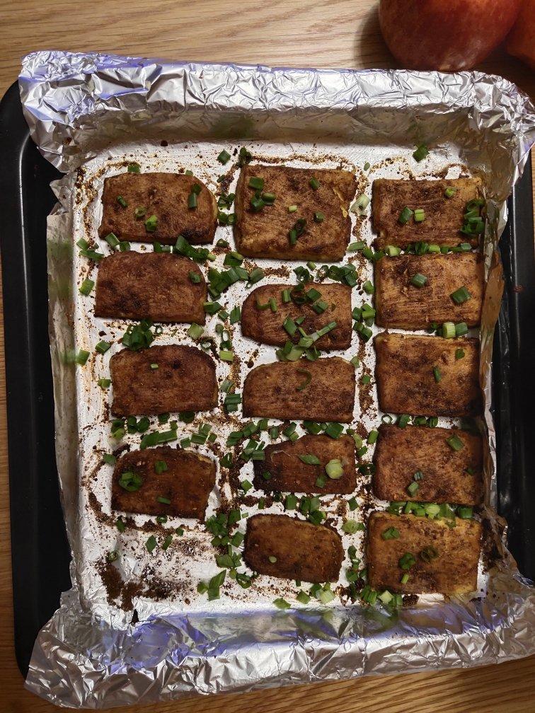 秒杀烧烤摊的烤豆腐（烤箱版）