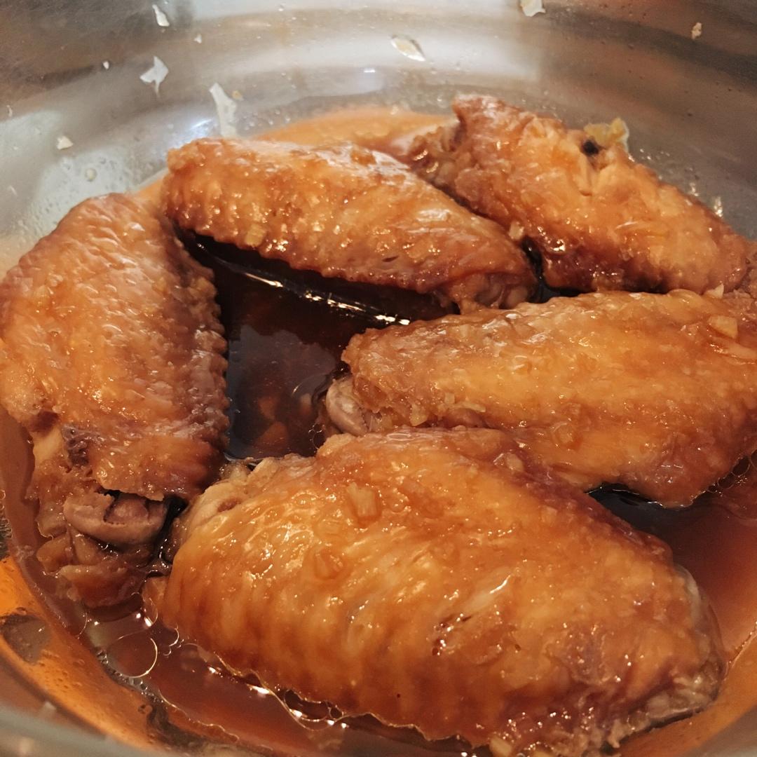 微波炉版蜜汁鸡翅