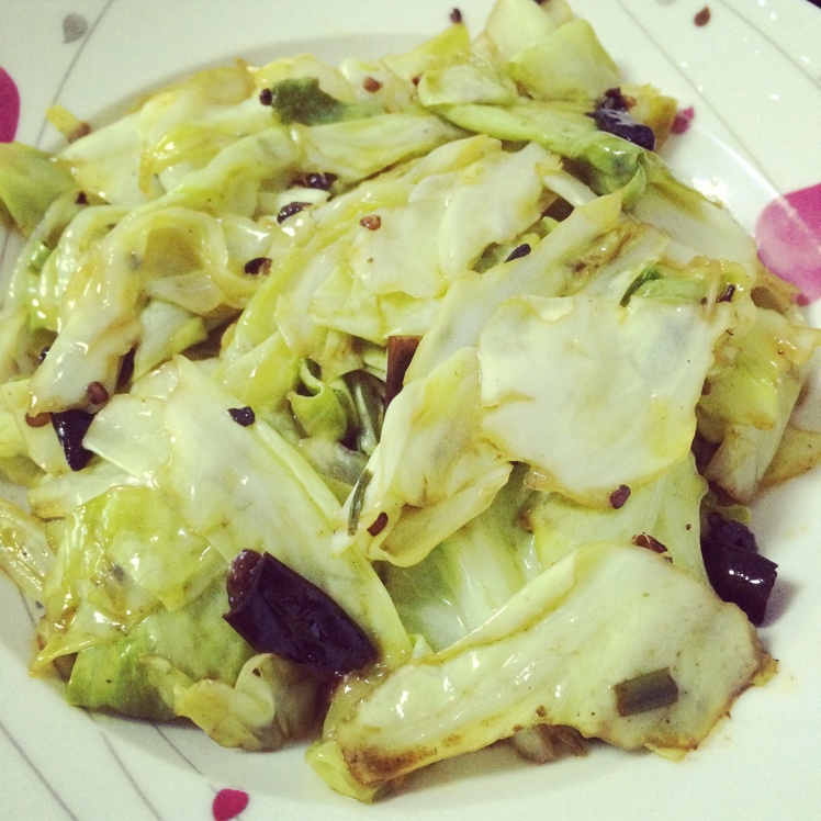 炝炒圆白菜