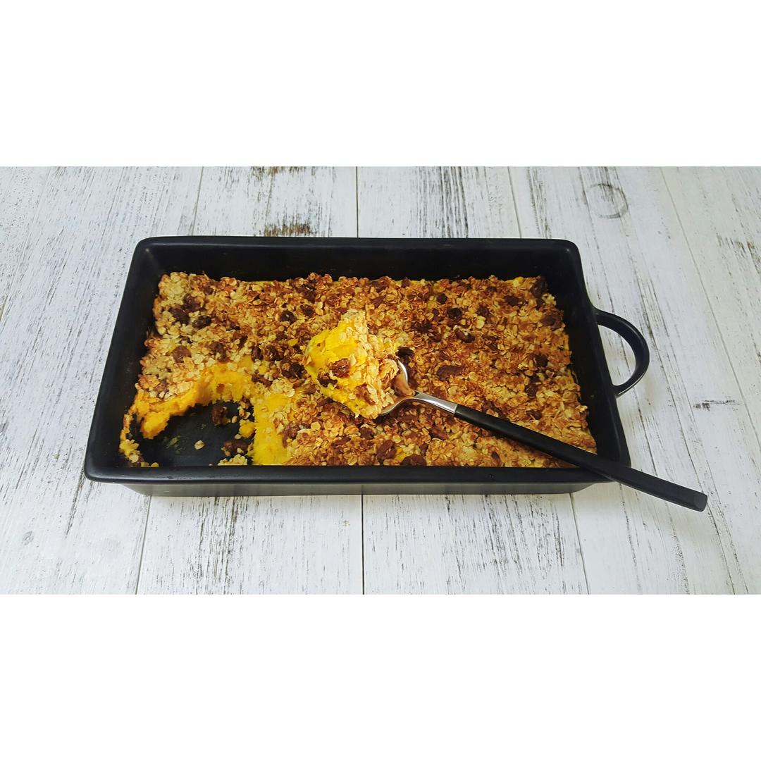 粉糯红薯泥配燕麦酥丨健康·三餐