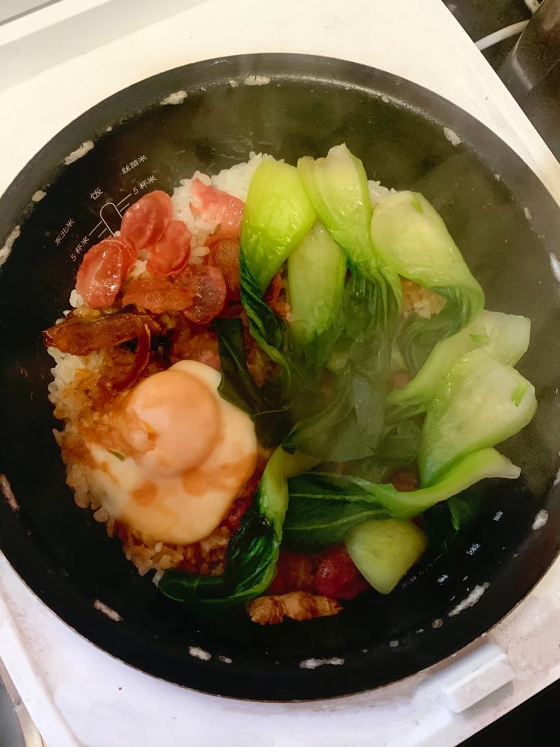 腊味煲仔饭（电饭煲版）