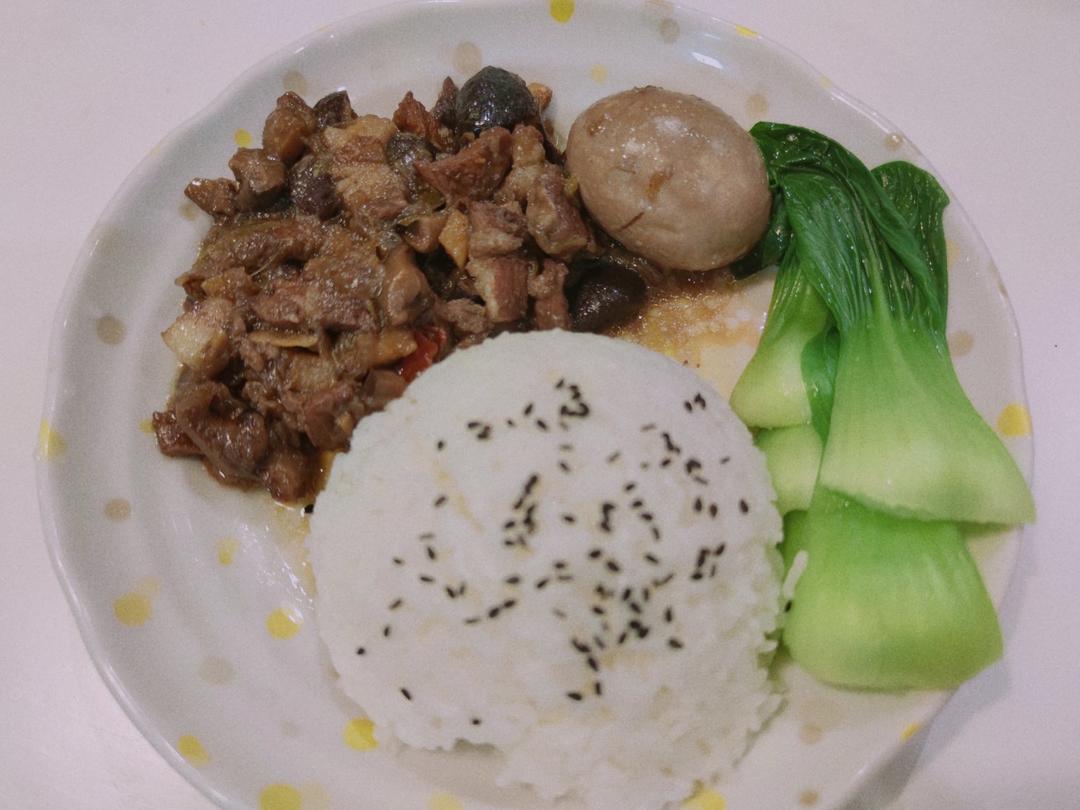 好吃到停不下来的卤肉饭