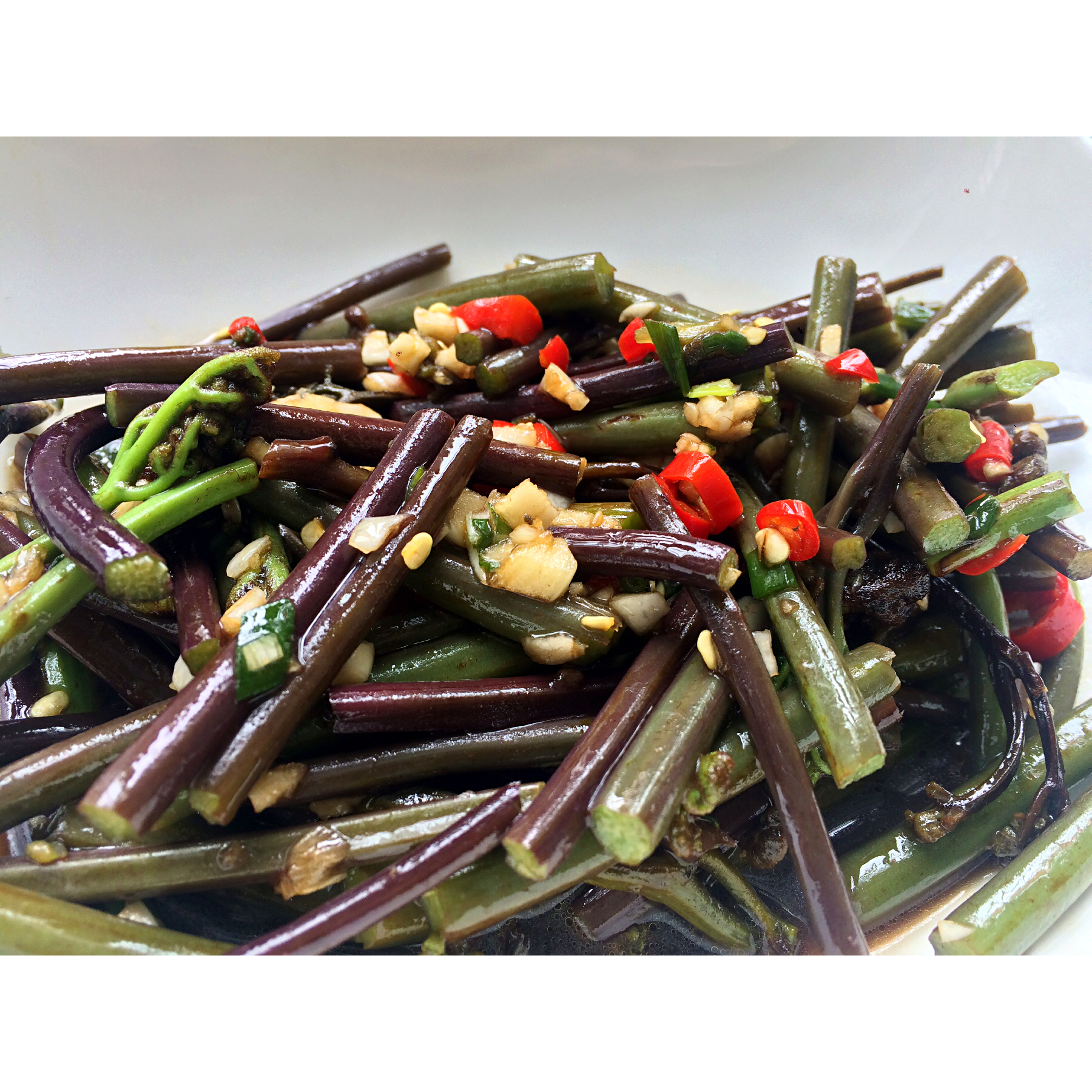 yuanfw做的凉拌蕨菜