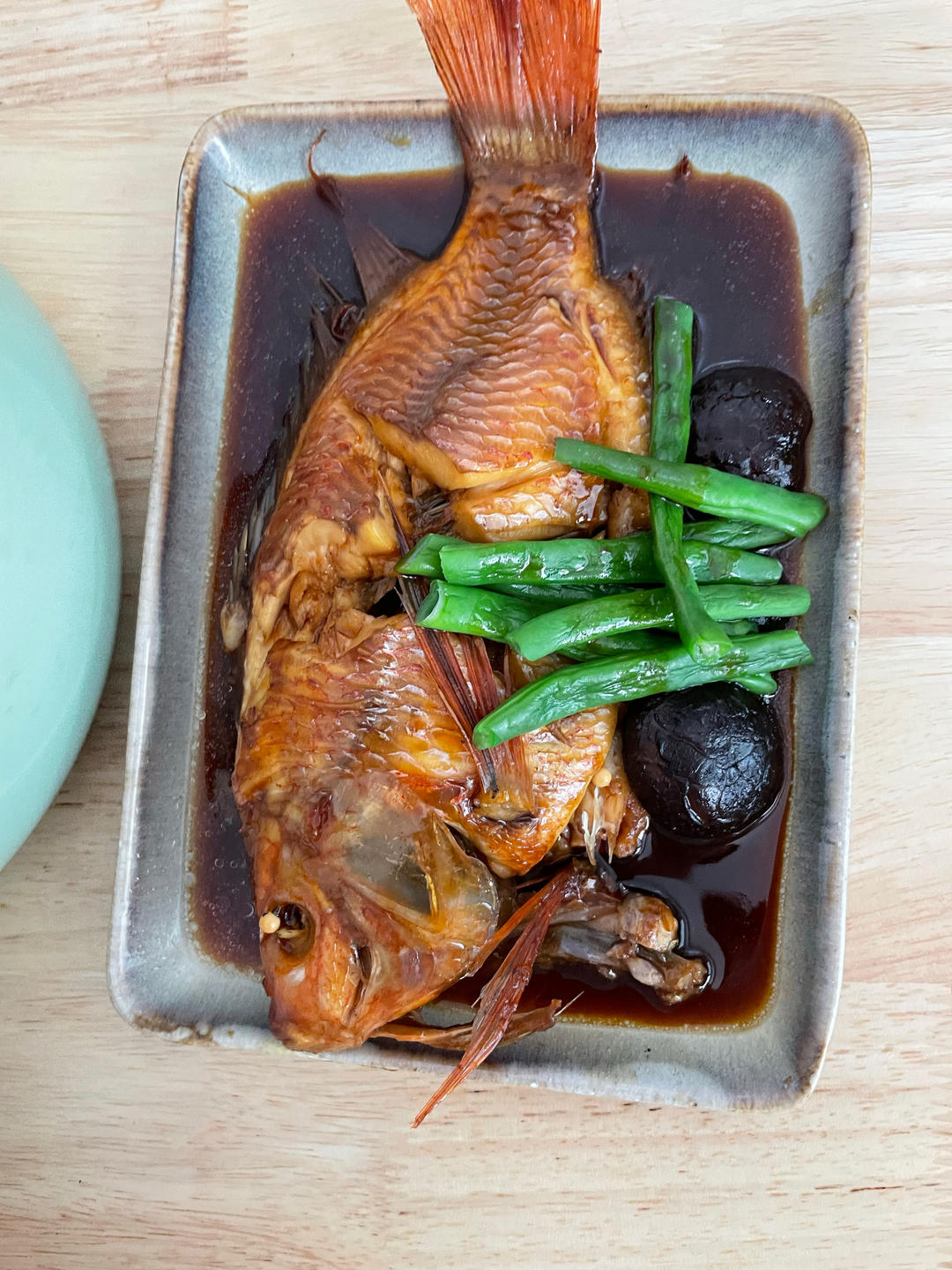 茄子金眼鲷鱼煮