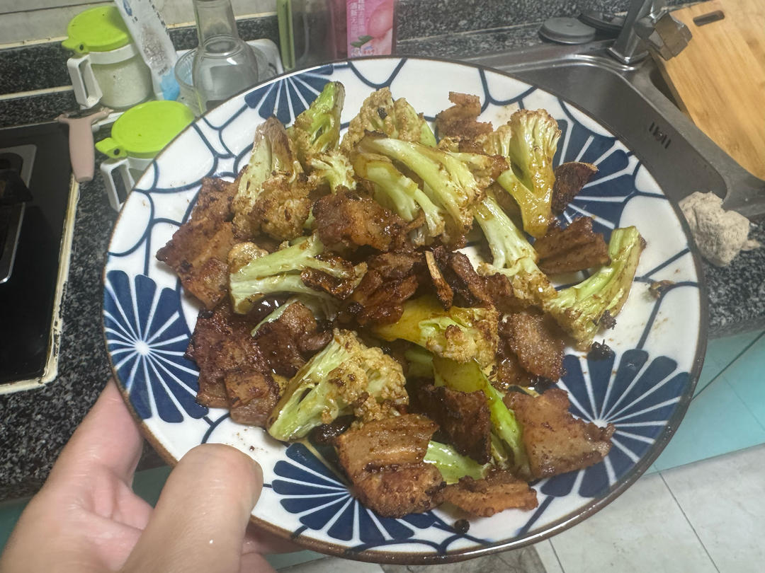 干锅有机花菜