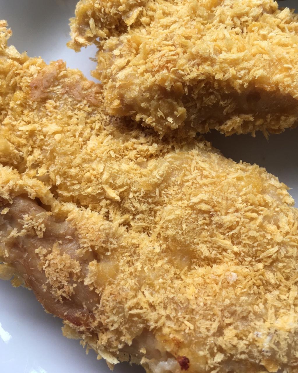 香酥烤鸡排（烤箱版不用油）