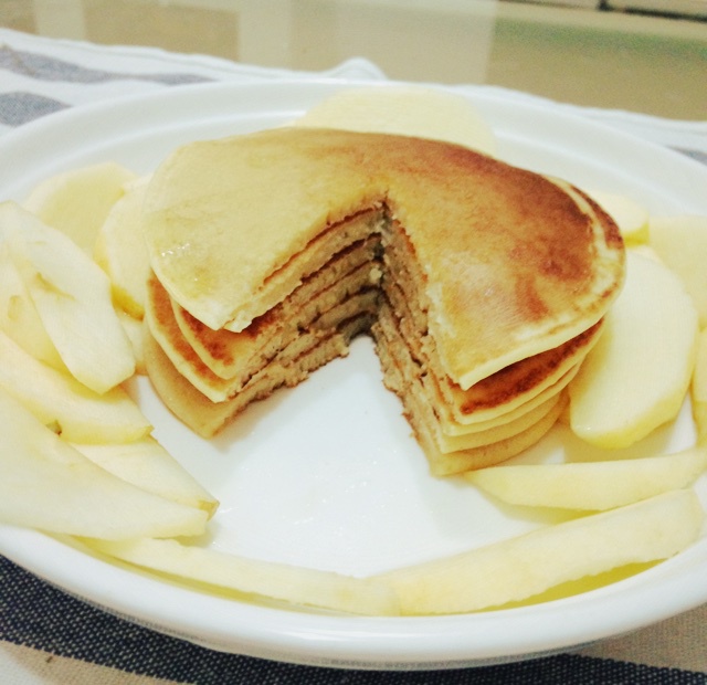 超级简单pancake【无黄油健康版】