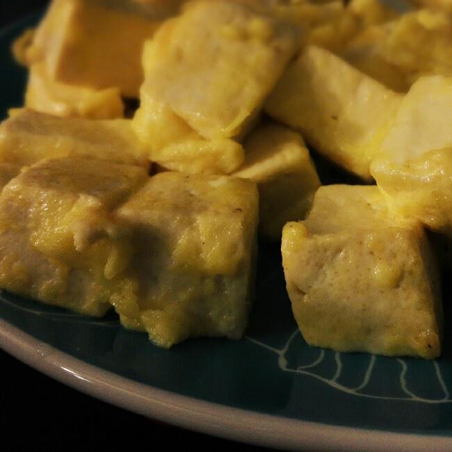 金黄豆腐的做法