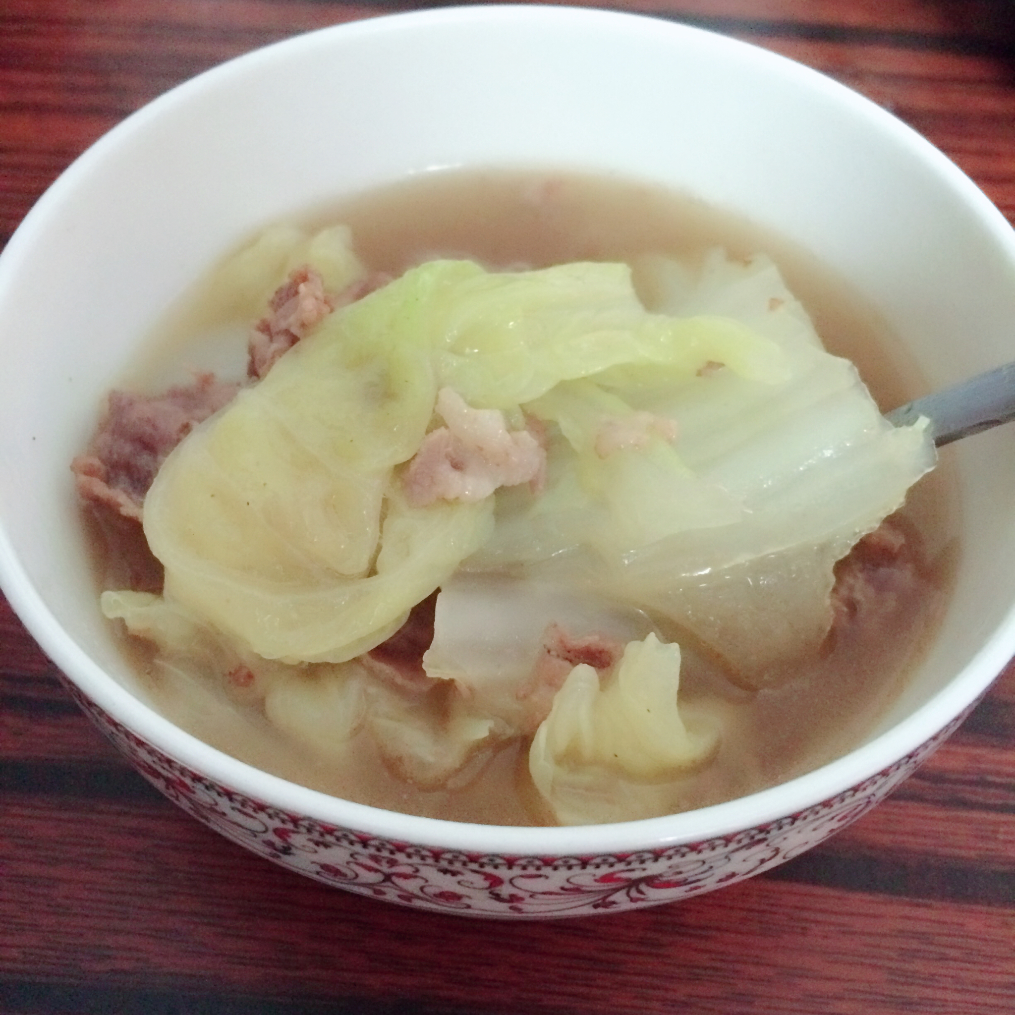 肥牛白菜汤
