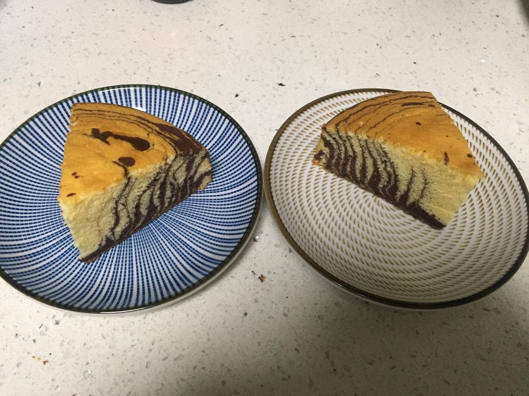斑马纹酸奶蛋糕