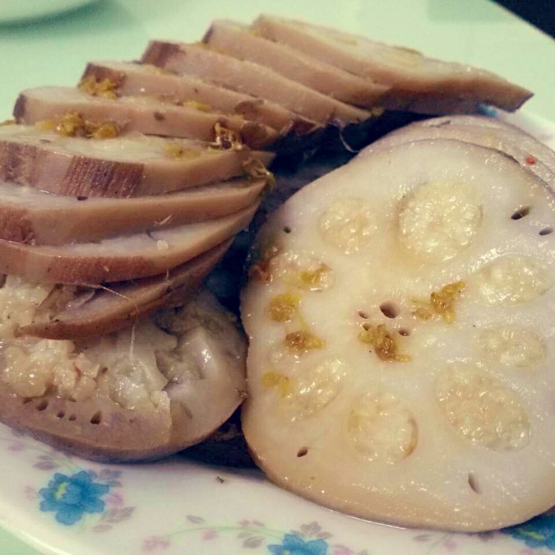 【曼食慢语】桂花红糖糯米藕