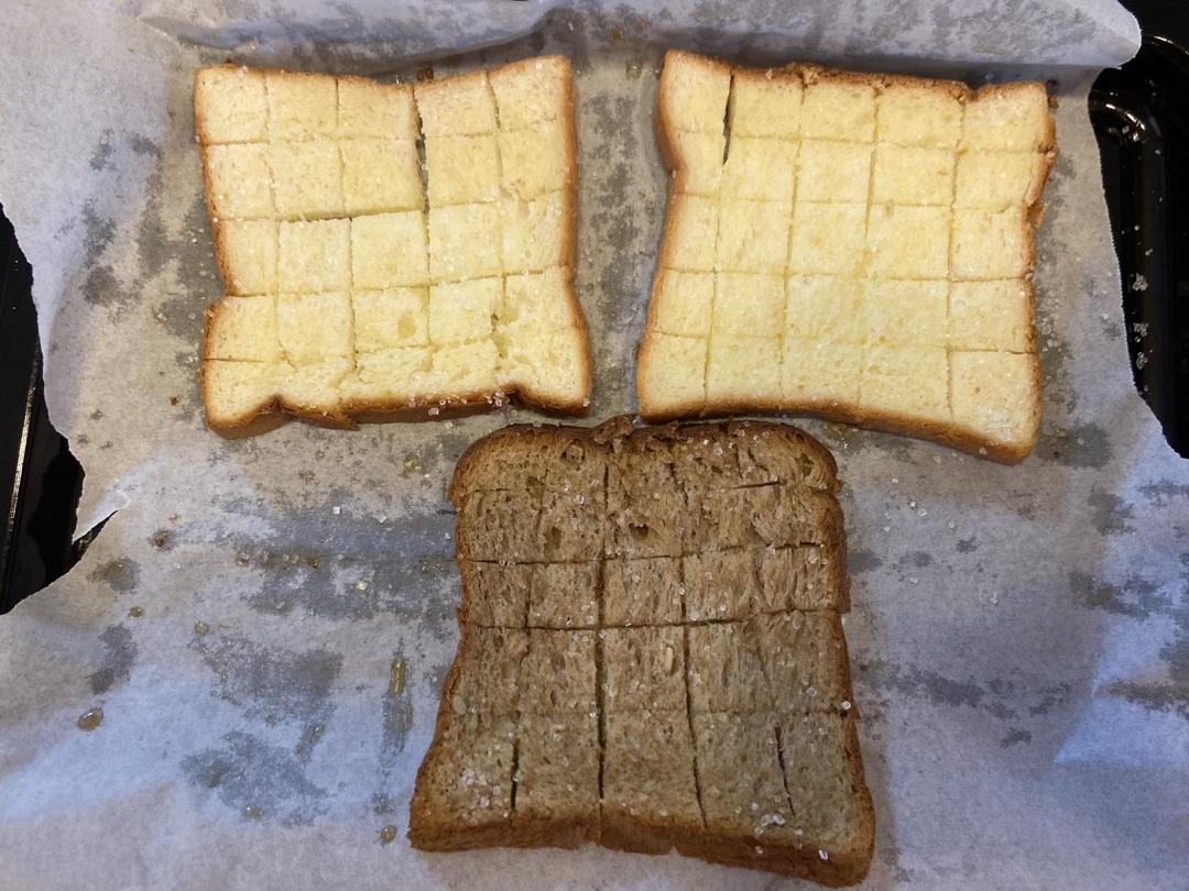 黄油砂糖吐司片