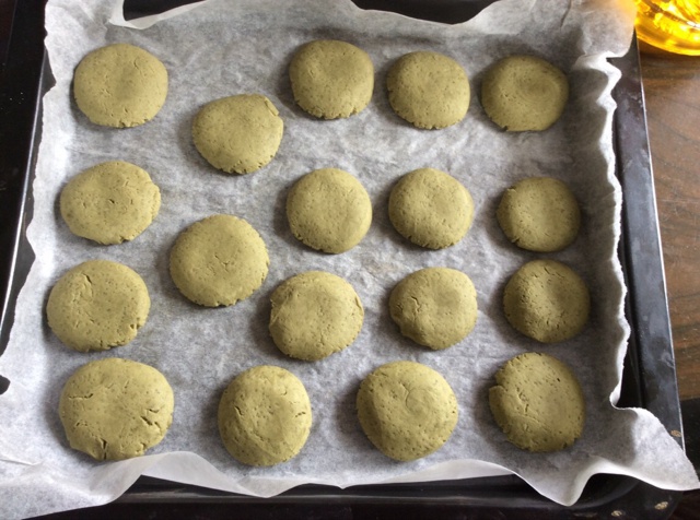 抹茶软曲奇（无蛋）