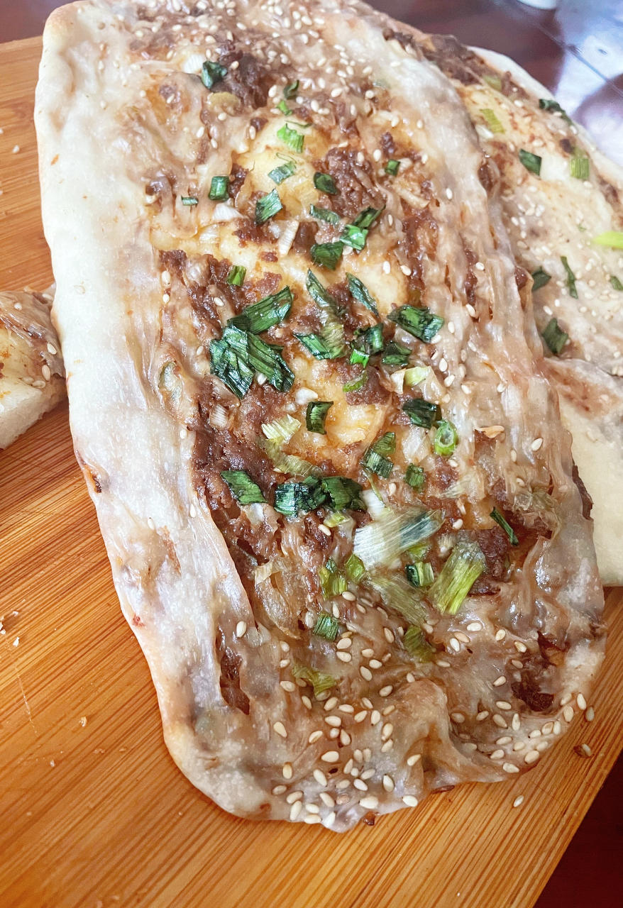 榨菜鲜肉锅盔（发面、死面通用）