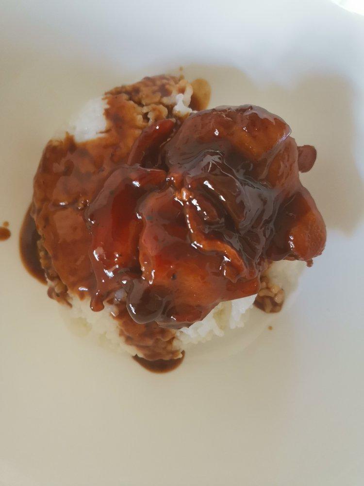 照烧鸡腿饭