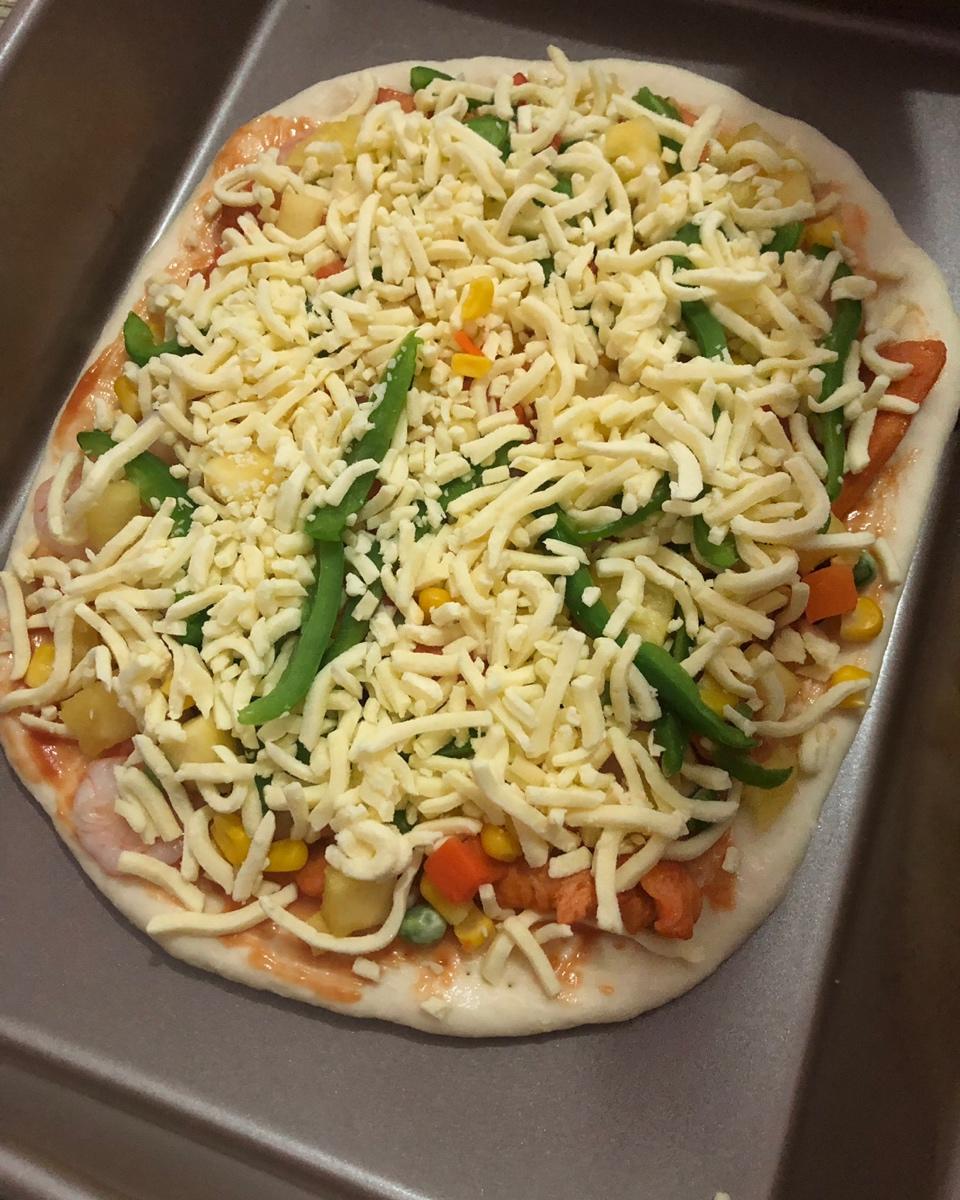 8寸纯手工什锦披萨