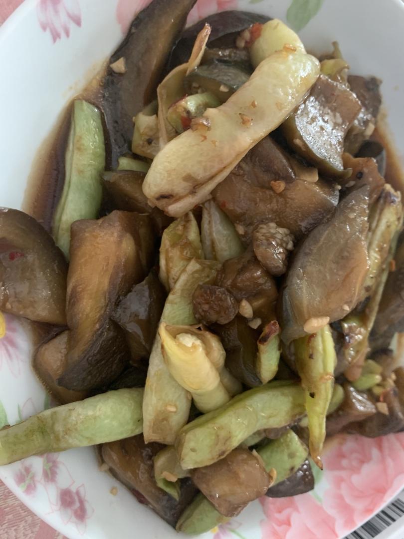 豆角炒茄子（又软又紫的秘诀）