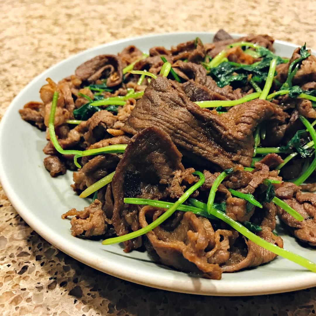 孜然羊肉片