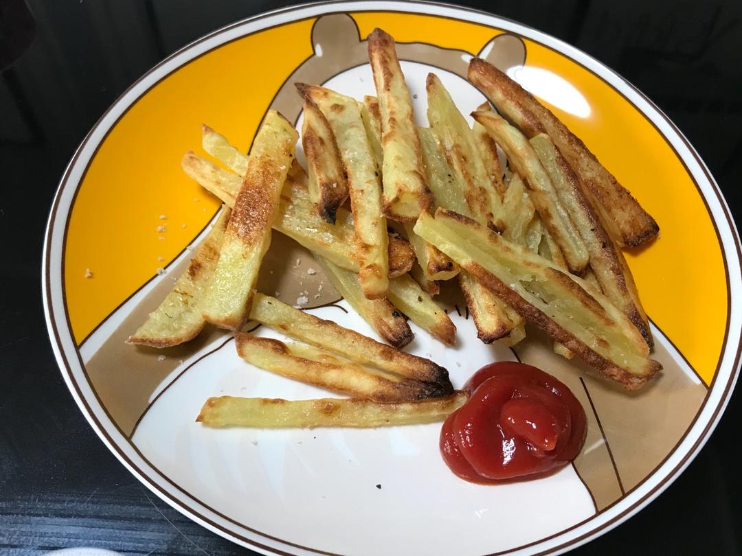 欧芹海盐烤薯条Chips with Parsley Salt——北鼎烤箱食谱