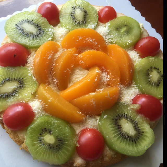 低油低糖的戚风蛋糕。