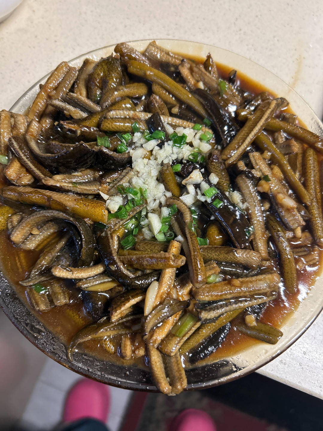 响油鳝丝