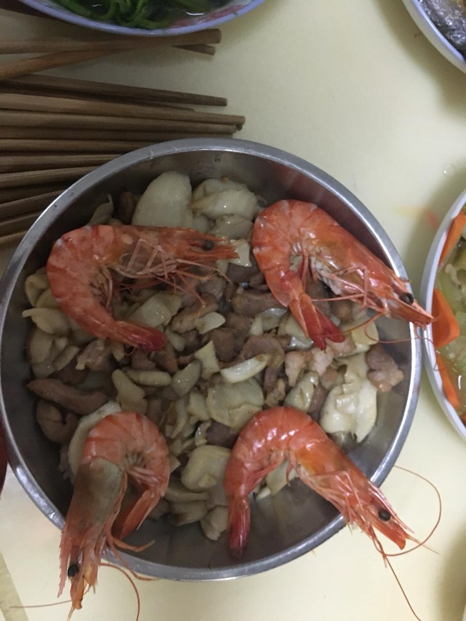 杏鲍菇炒肉片