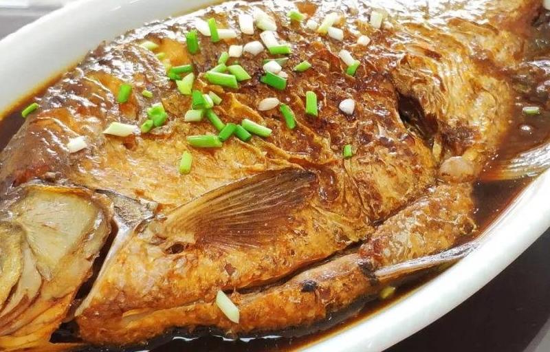 葱烧武昌鱼的做法