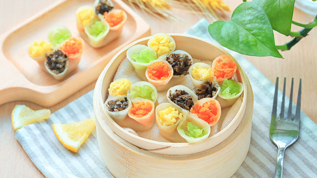 四喜蒸饺的做法