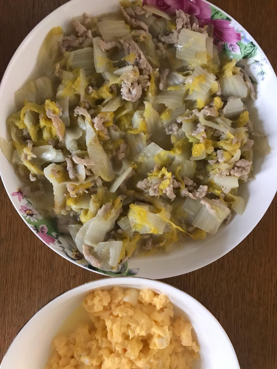 cathyyu做的白菜烂糊肉丝