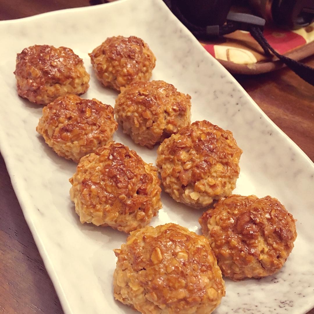 减脂必备：蔓越莓燕麦小球