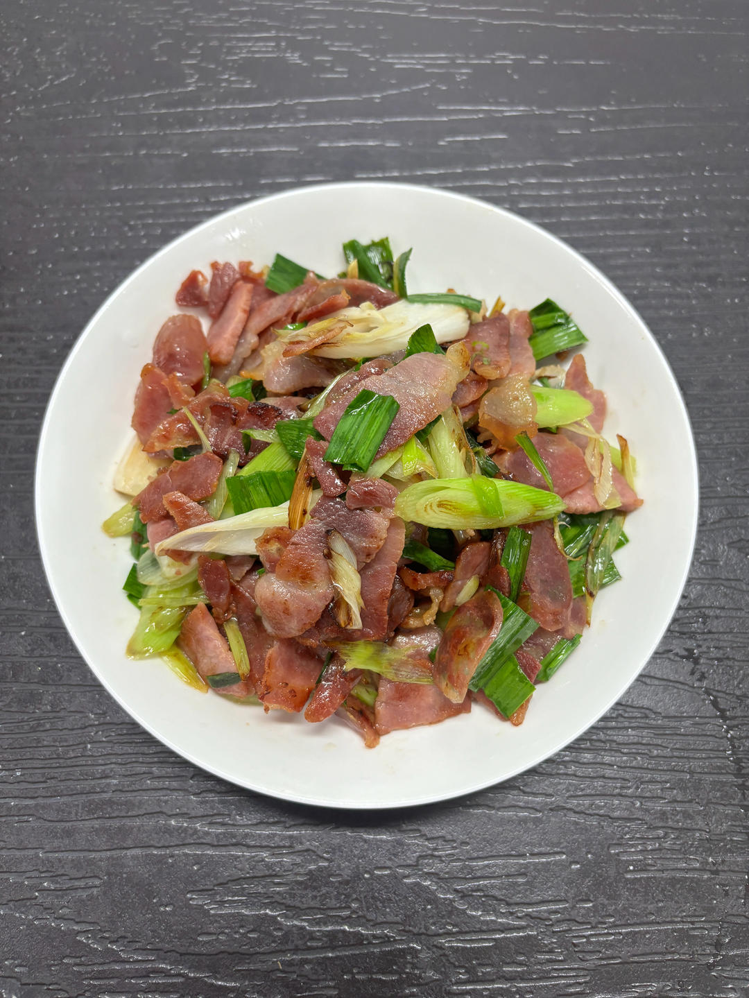 青蒜炒腊肉