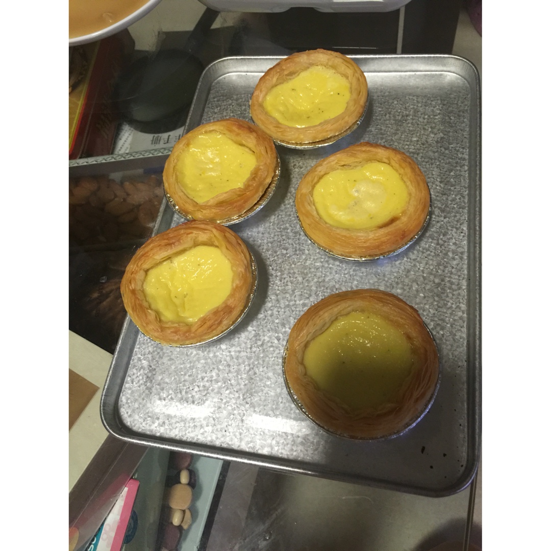 超简做法超简原料`奶香蛋挞