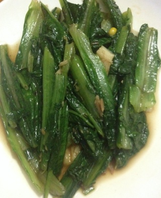 葱油莴苣叶