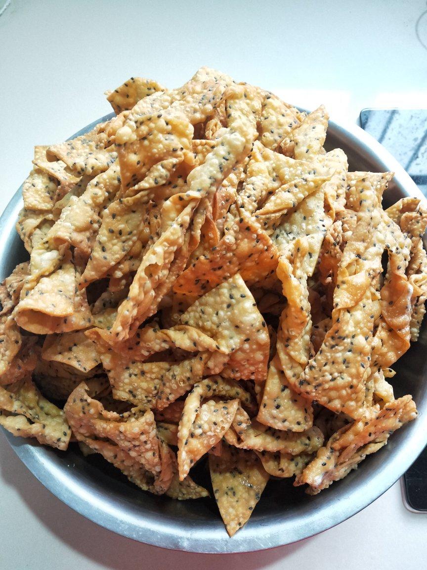 又香又酥的炸麻叶