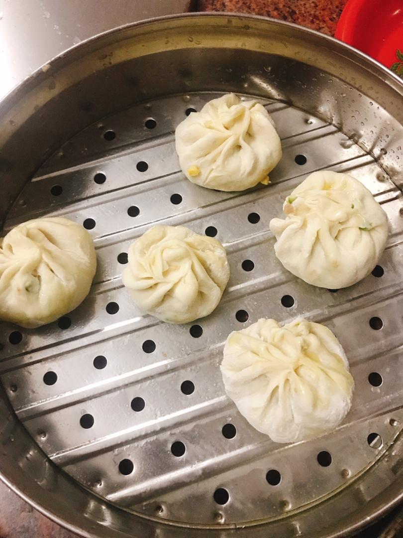 玉米胡萝卜猪肉包