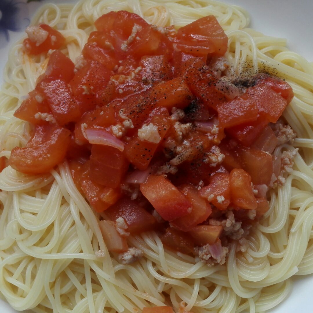 番茄肉酱意大利面
