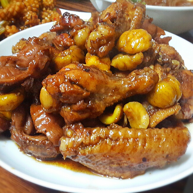 板栗焖排骨