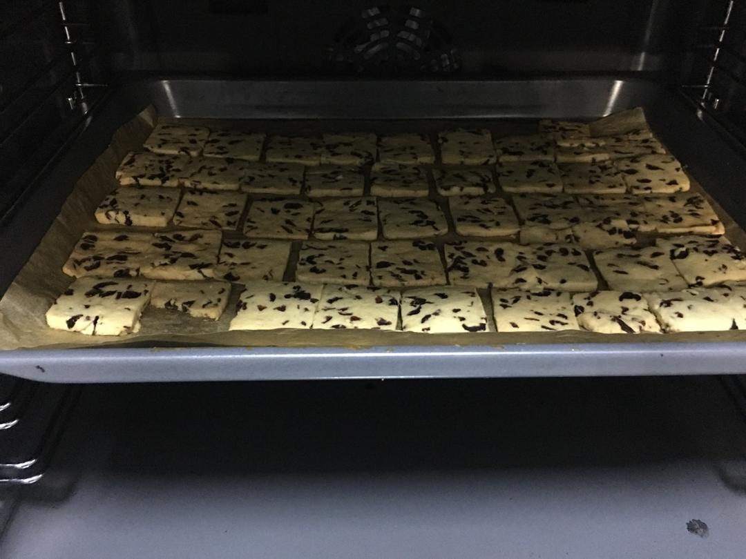 低糖少油版蔓越莓饼干