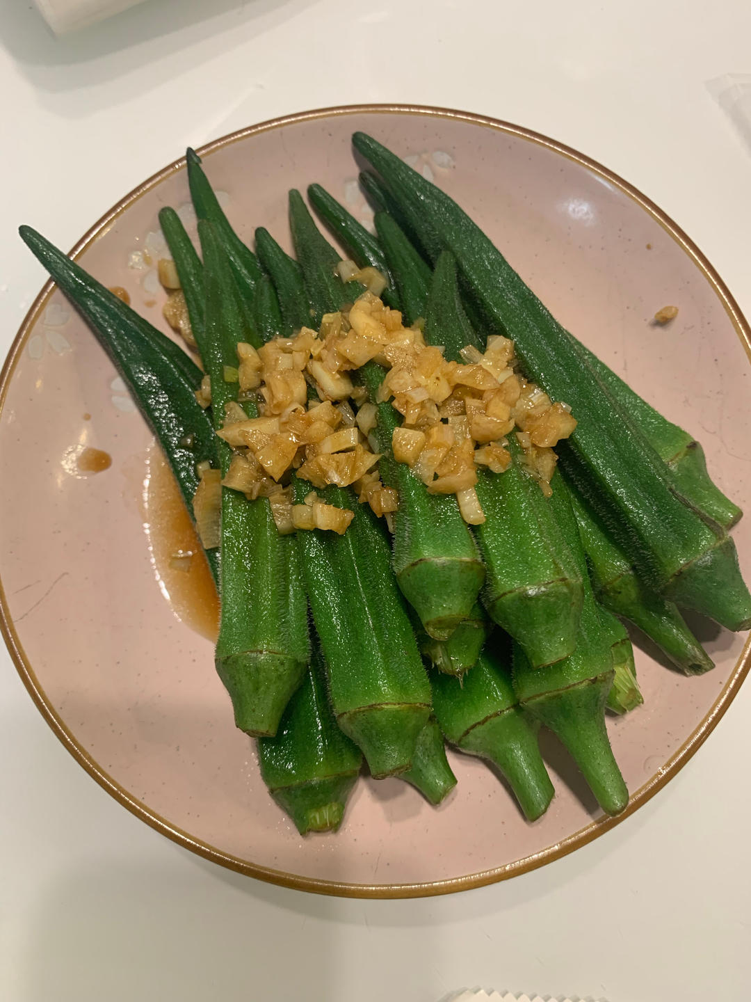 蒜蓉秋葵