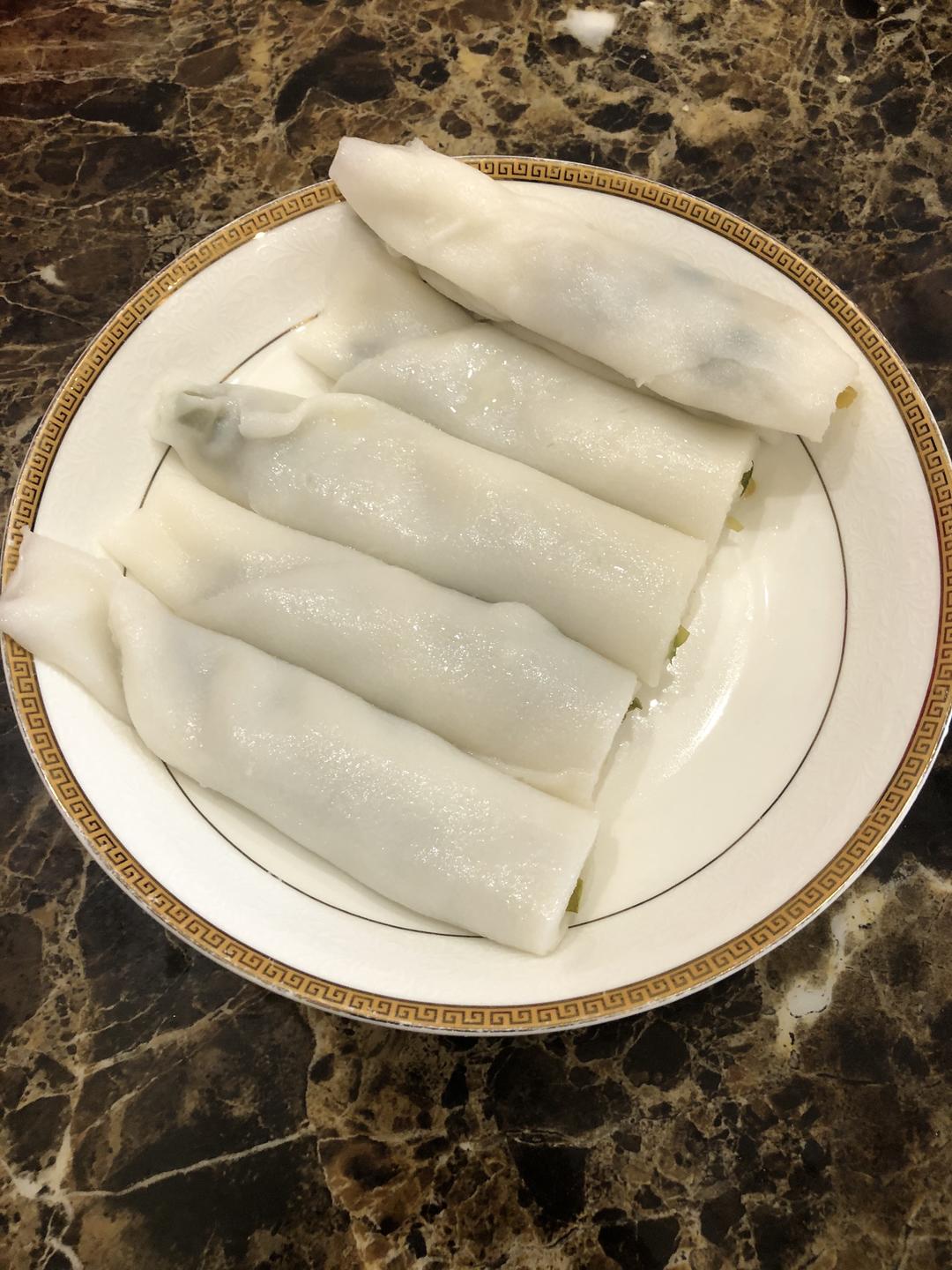 比肠粉还好吃的包米果/粿条卷的做法