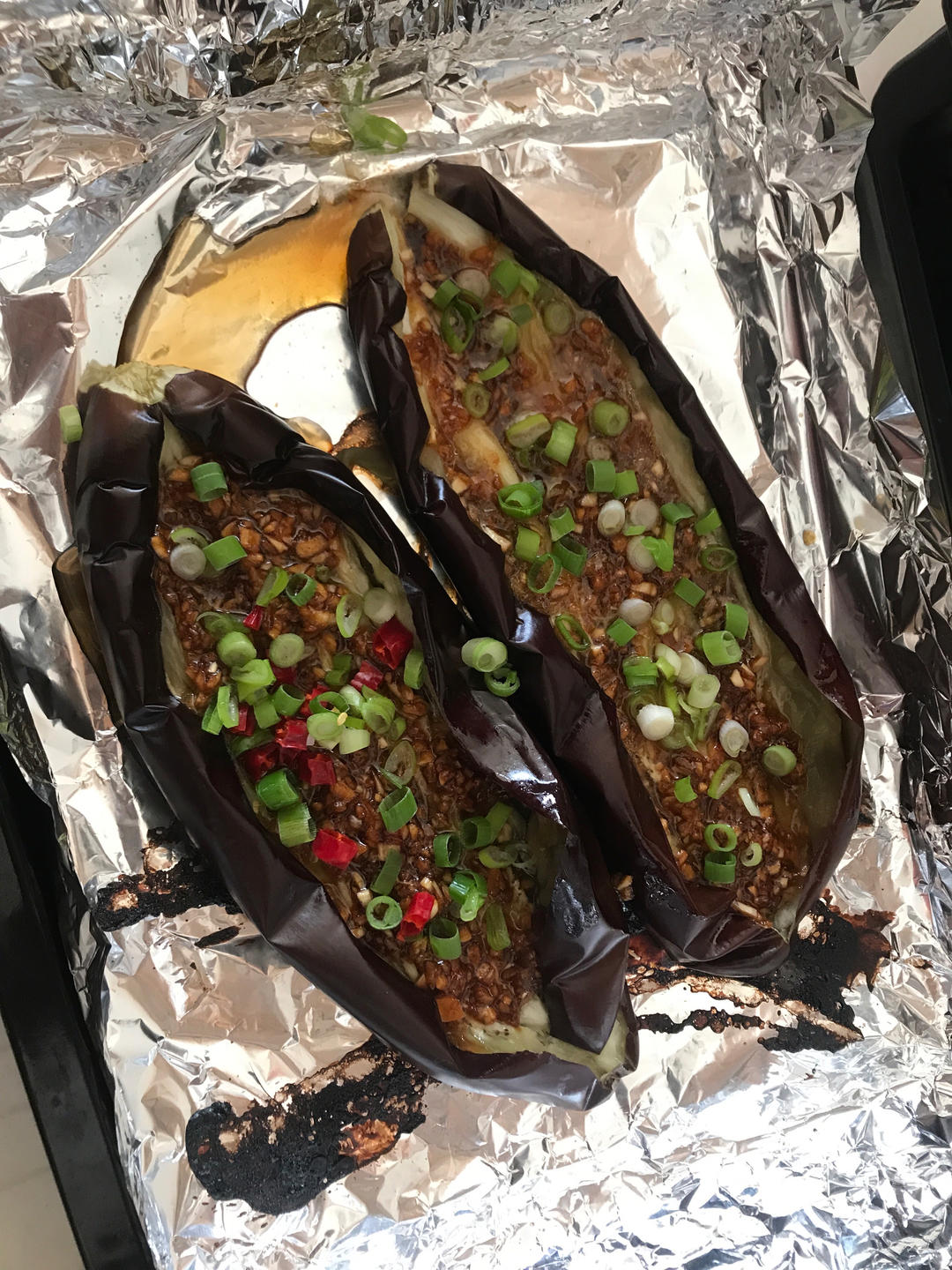 CC招牌菜销魂烤茄子，百吃不厌！