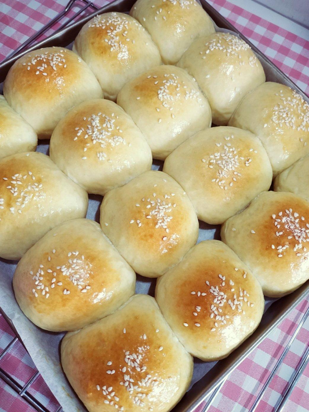 奶黄小餐包-一次发酵超好吃（附快手奶黄馅制作方法）