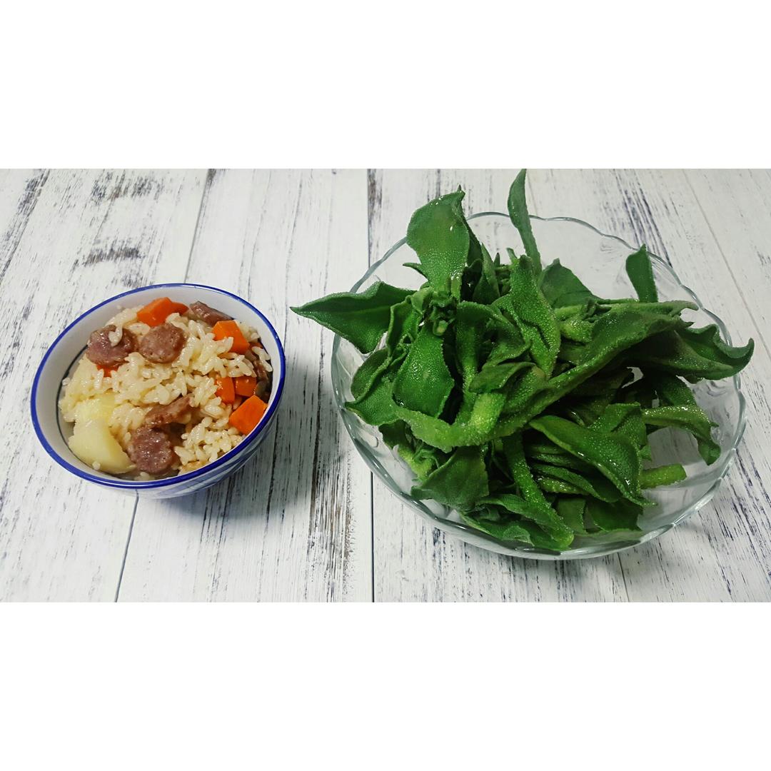 香肠土豆焖饭【一人也要吃好版】